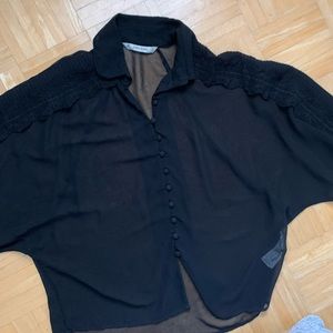 Black Zara top